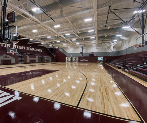 Austin High School indoor basketball