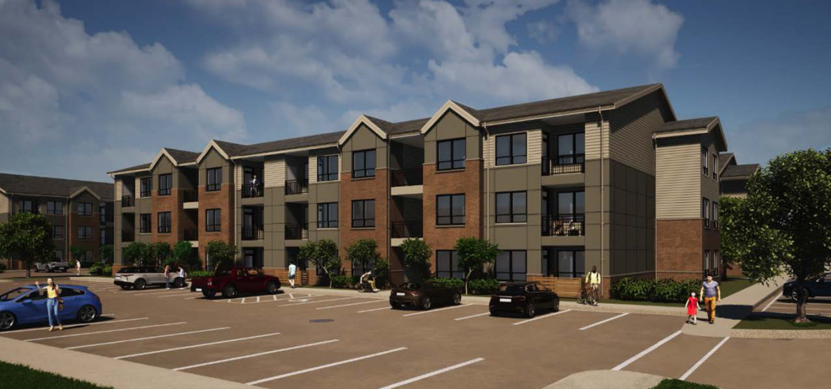 Bluestem Apartments Cadence McShane Construction