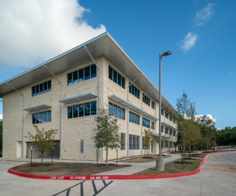 New construction of commercial office building in Austin