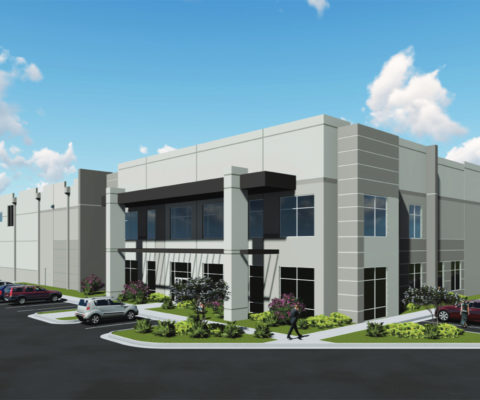 New building at McKinney Logistics Center