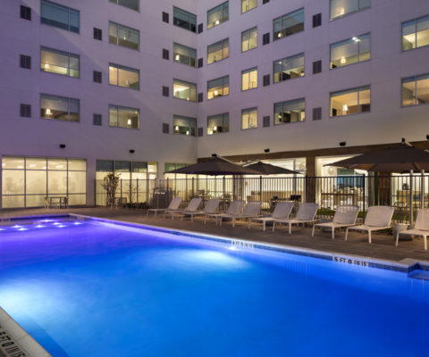 Element hotel Austin swimming pool